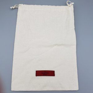 Valentino Drawstring Dust Bag 13-1/2" H x 9-1/2" W Made in Italy